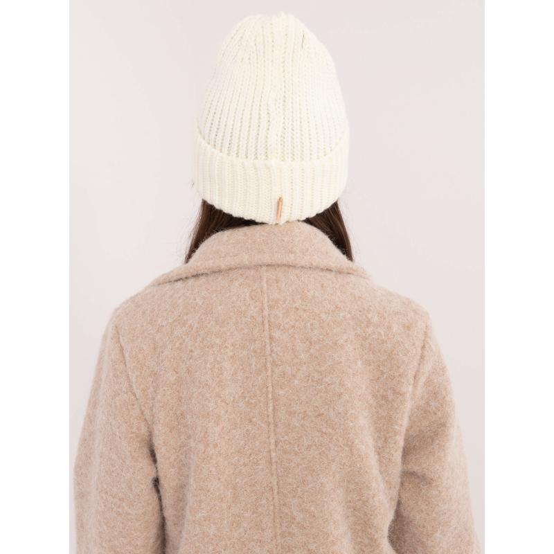 Dámská čepice RUE PARIS ecru 