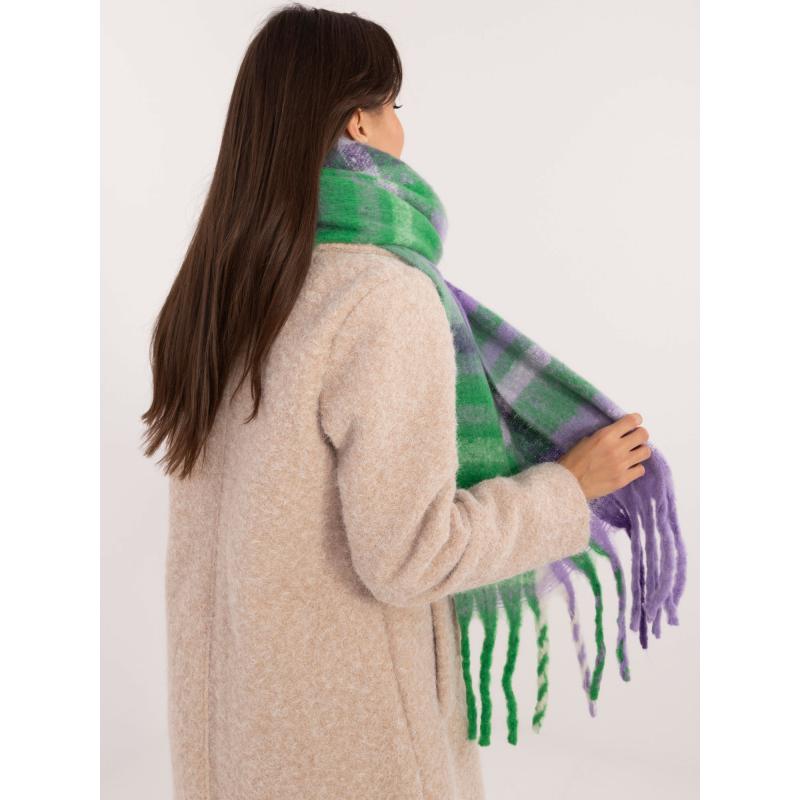 Női sál nőknek lila és zöld