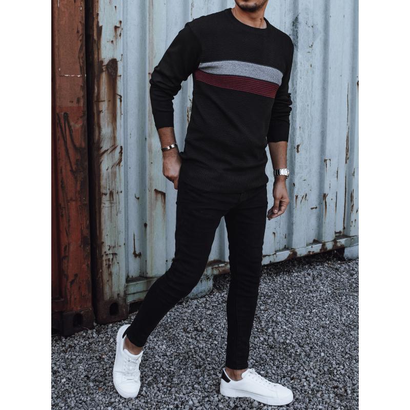 Pánský svetr černý