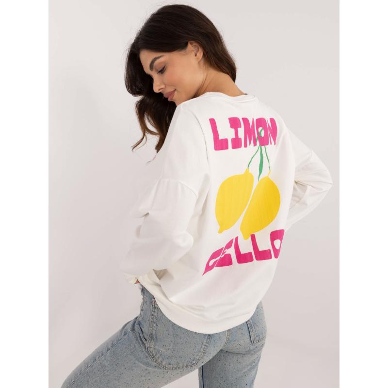 Dámská halenka s potiskem ecru 