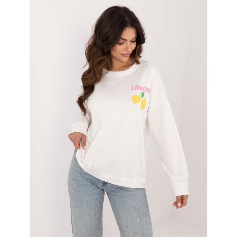 Dámská halenka s potiskem ecru 