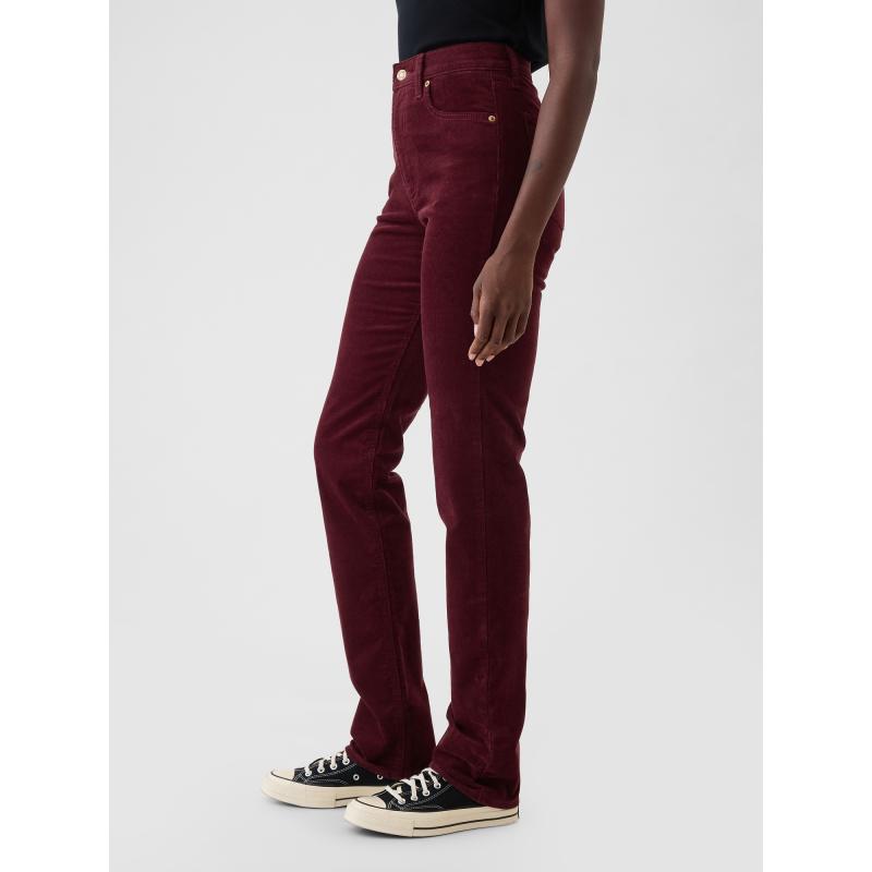 Manšestrové nohavice s vysokým vzrastom z 90. rokov