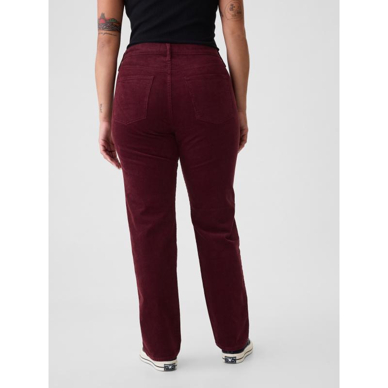 Manšestrové nohavice s vysokým vzrastom z 90. rokov