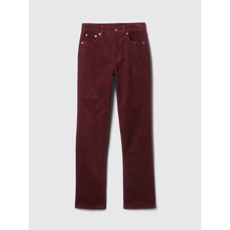 Manšestrové nohavice s vysokým vzrastom z 90. rokov