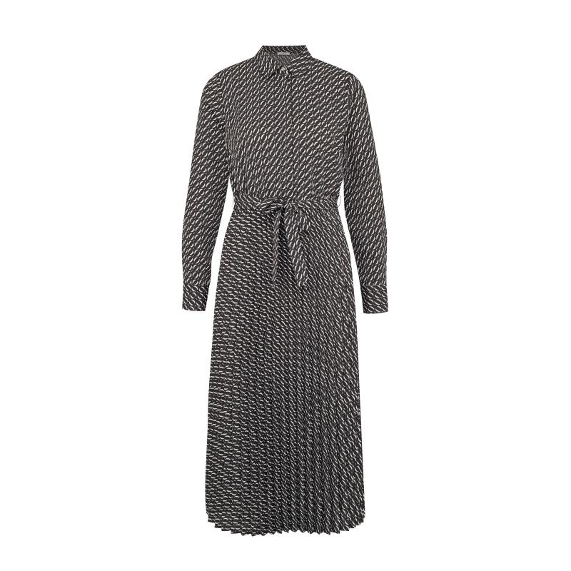 Šedé dámské midi šaty