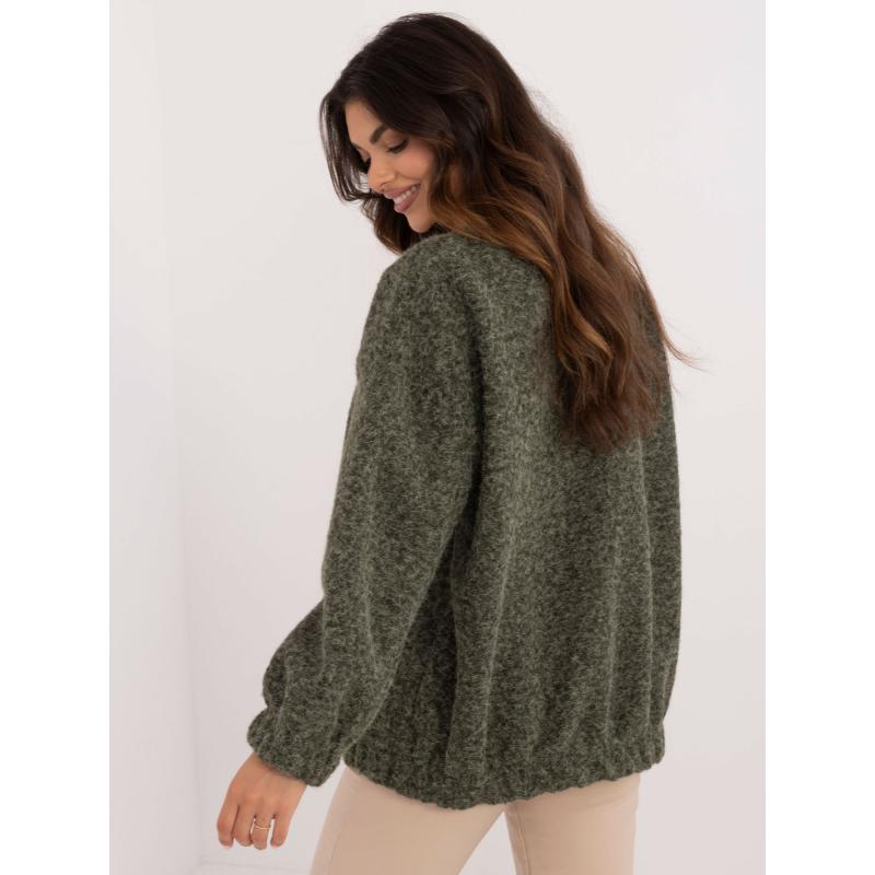 Dámský kardigan khaki 