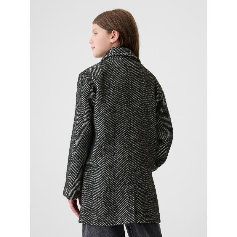 Baba tweed kabát gyapjúkeverékkel