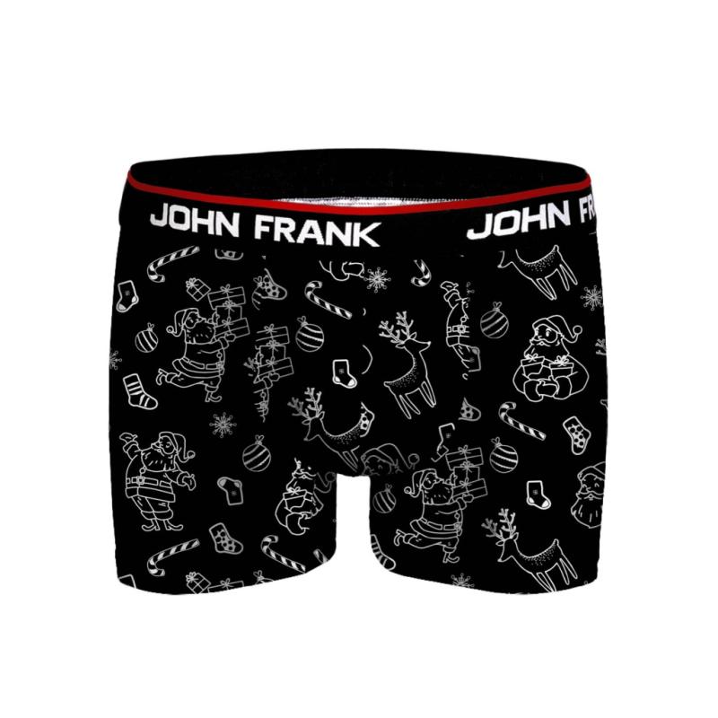 Pánske boxerky John Frank JFBD50-CH-SHINING XMAS