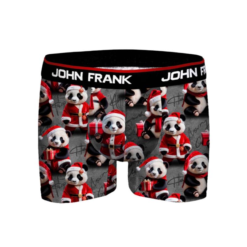 Férfi boxeralsó John Frank JFBD52-CH-SANTA PANDA Férfi boxeralsó John Frank JFBD52-CH-SANTA PANDA