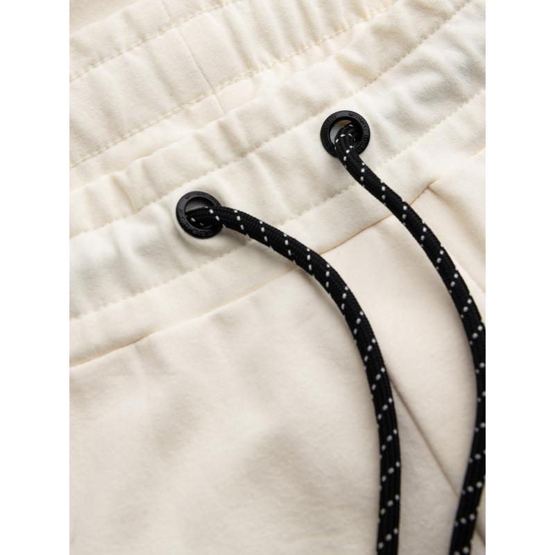 Pánské tepláky s logem krémové 