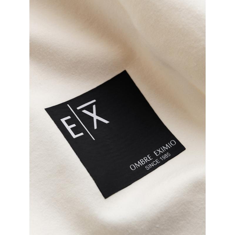 Pánské tepláky s logem krémové 