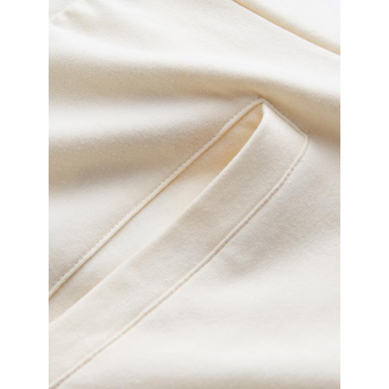 Pánské tepláky s logem krémové 