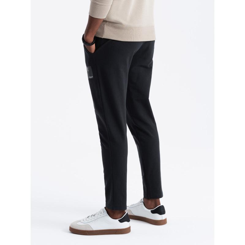 Pánské tepláky s logem černé 