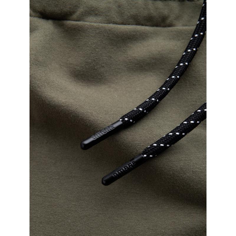 Pánské tepláky s logem olivové 