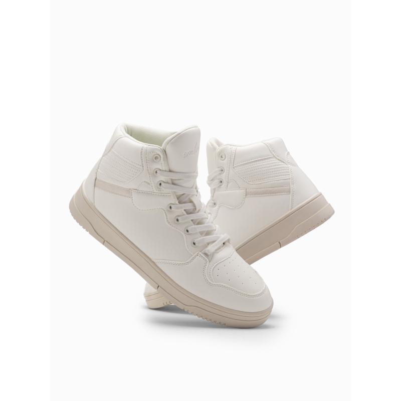 Pánské vysoké tenisky bílé 