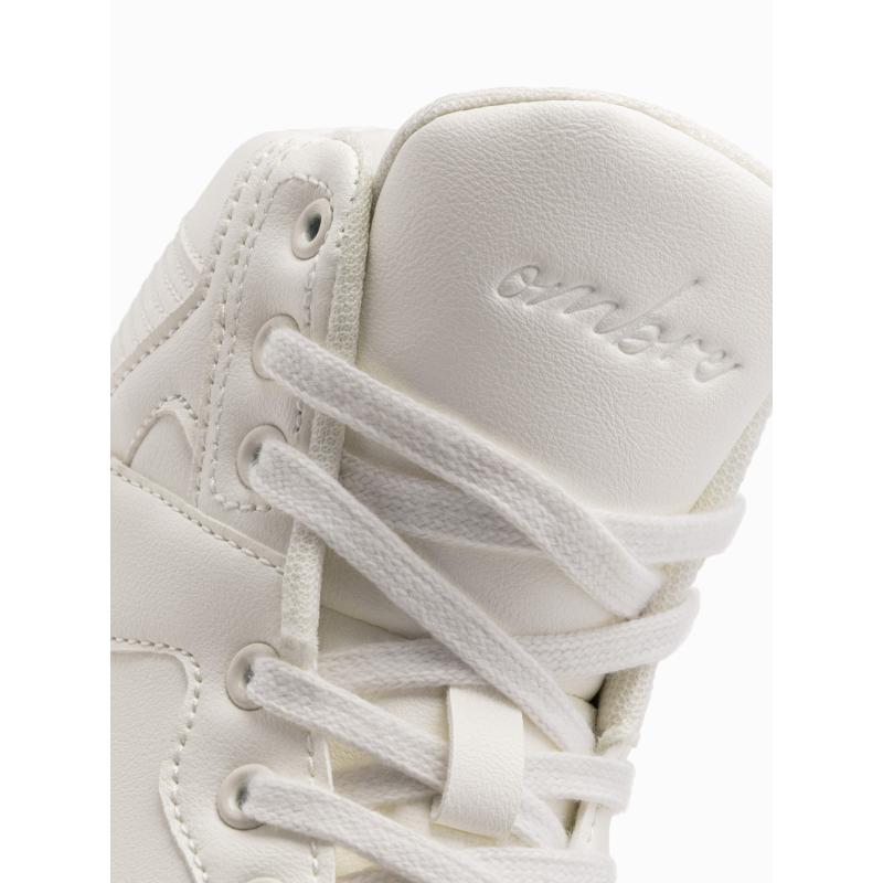 Pánské vysoké tenisky bílé 