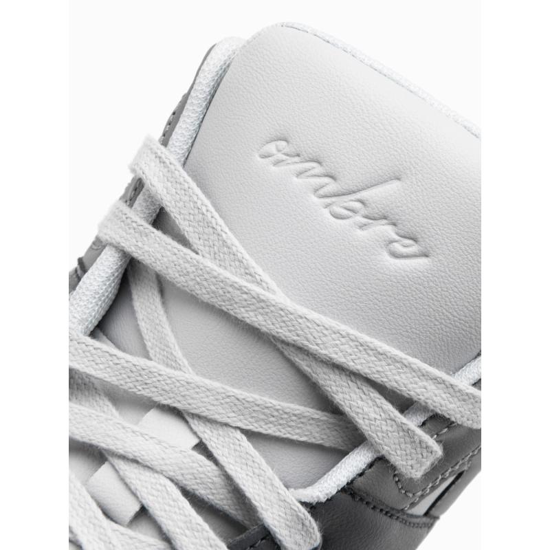 Pánské tenisky s vysokým svrškem šedé