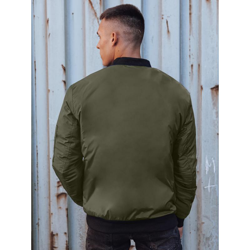 Férfi bomberdzseki zöld