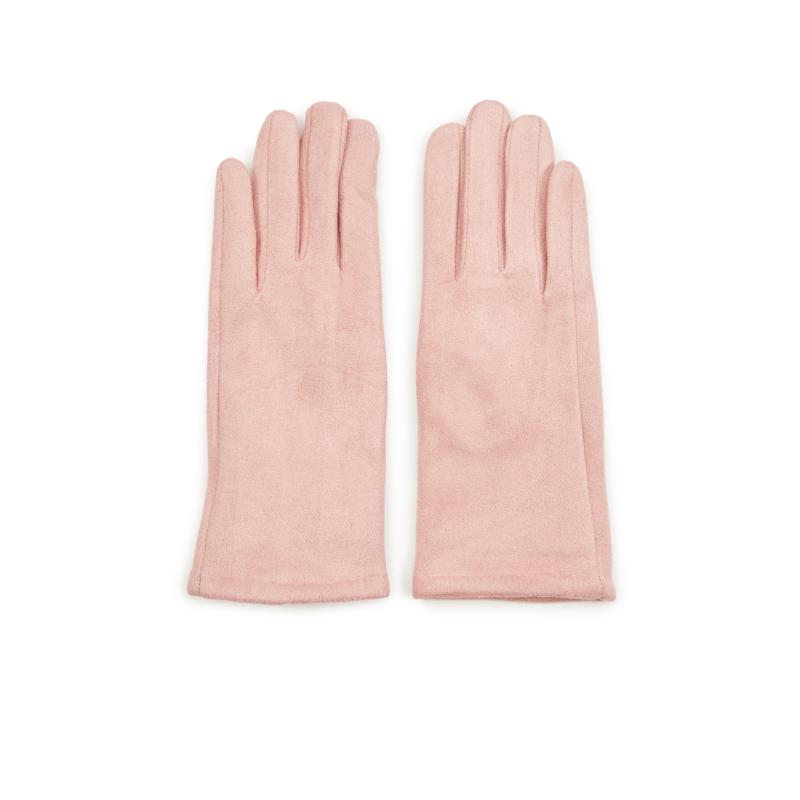 Růžové dámská rukavice