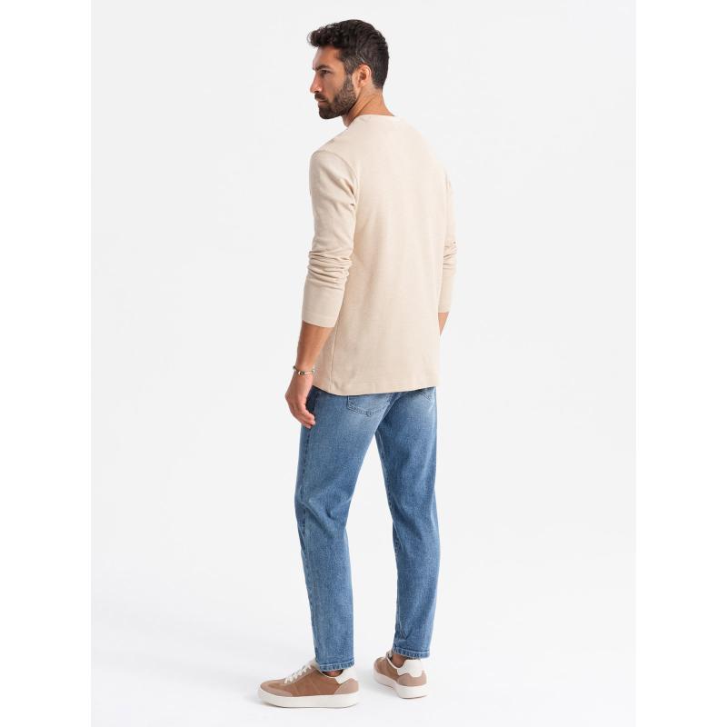 Férfi CARROT FIT farmer nadrág könnyű dörzsöléssel - kék