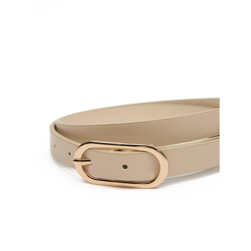 Béžový dámský pásek