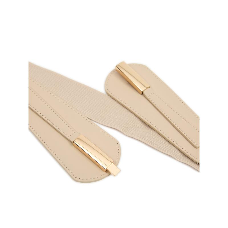 Béžový dámský pásek