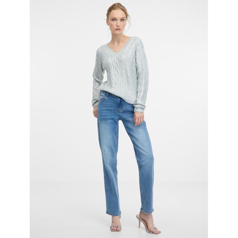 Ezüst női pulóver