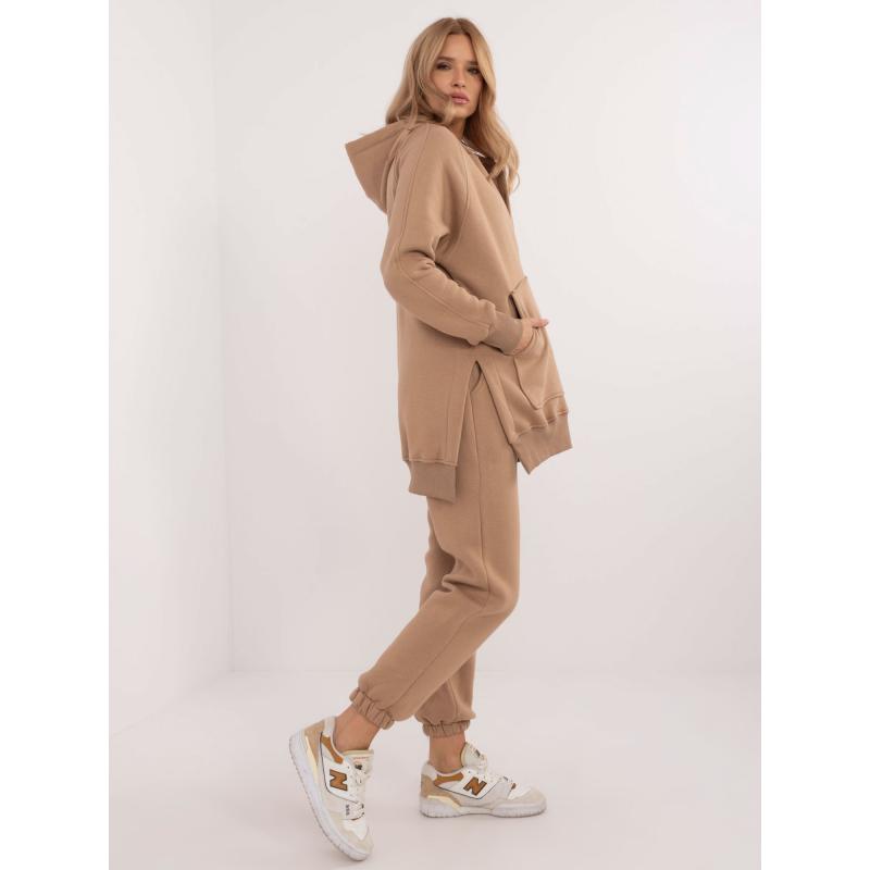 Tmavě béžová dámská základní souprava se zateplením