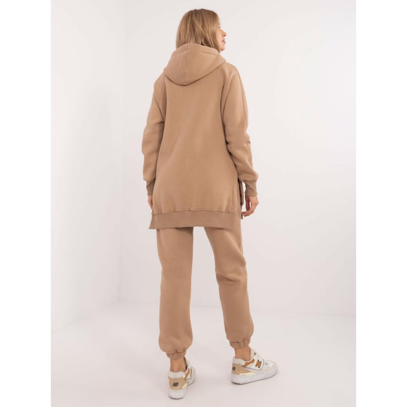 Tmavě béžová dámská základní souprava se zateplením
