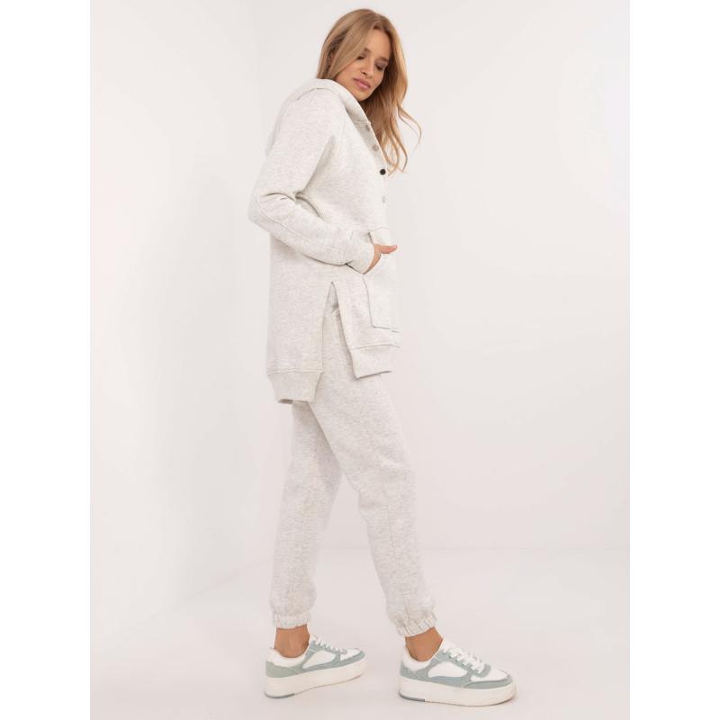 Világosszürke mélange alapszett hőszigeteléssel