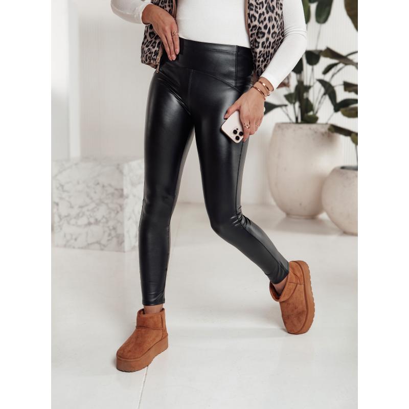 Dámske legíny ELLODIX voskované čierne