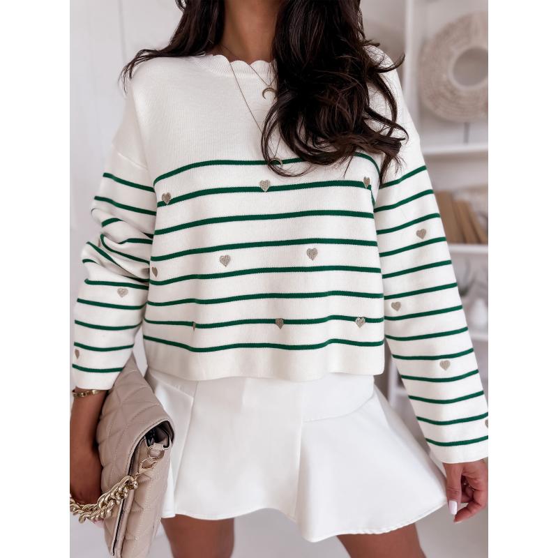 Női pulóver VELORIA zöld