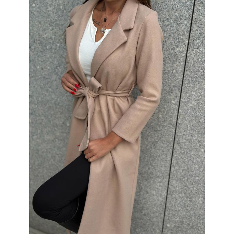 Női kabát CLR034 - bézs