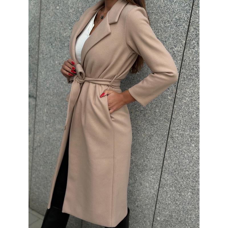 Női kabát CLR034 - bézs