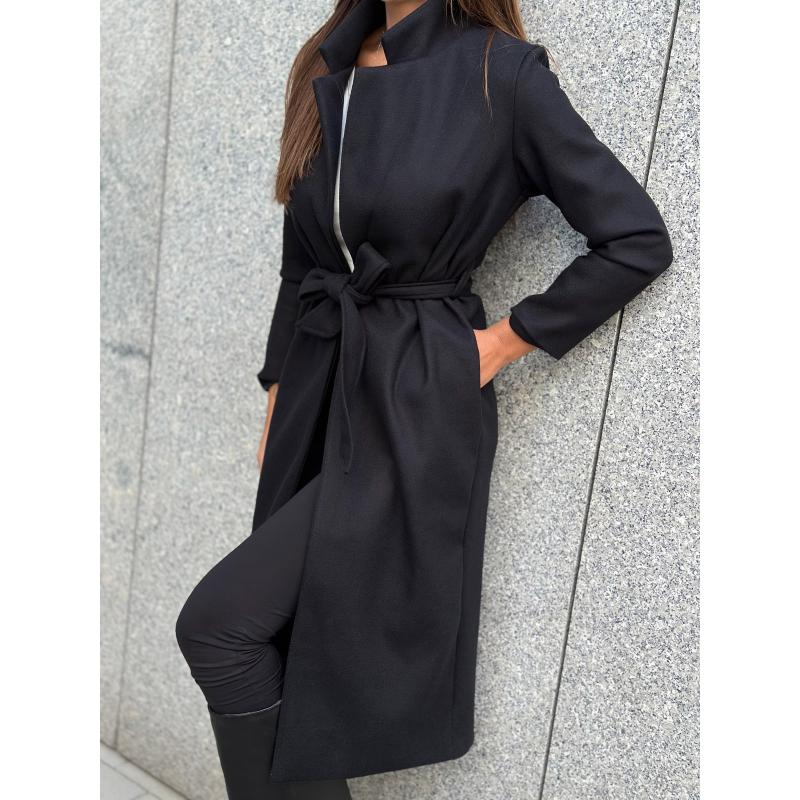 Női kabát CLR034 - fekete