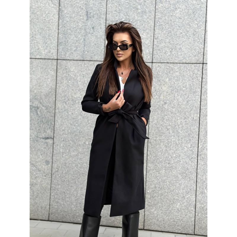 Női kabát CLR034 - fekete