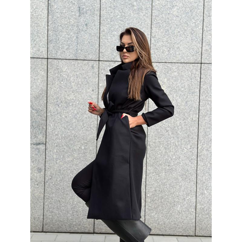 Női kabát CLR034 - fekete