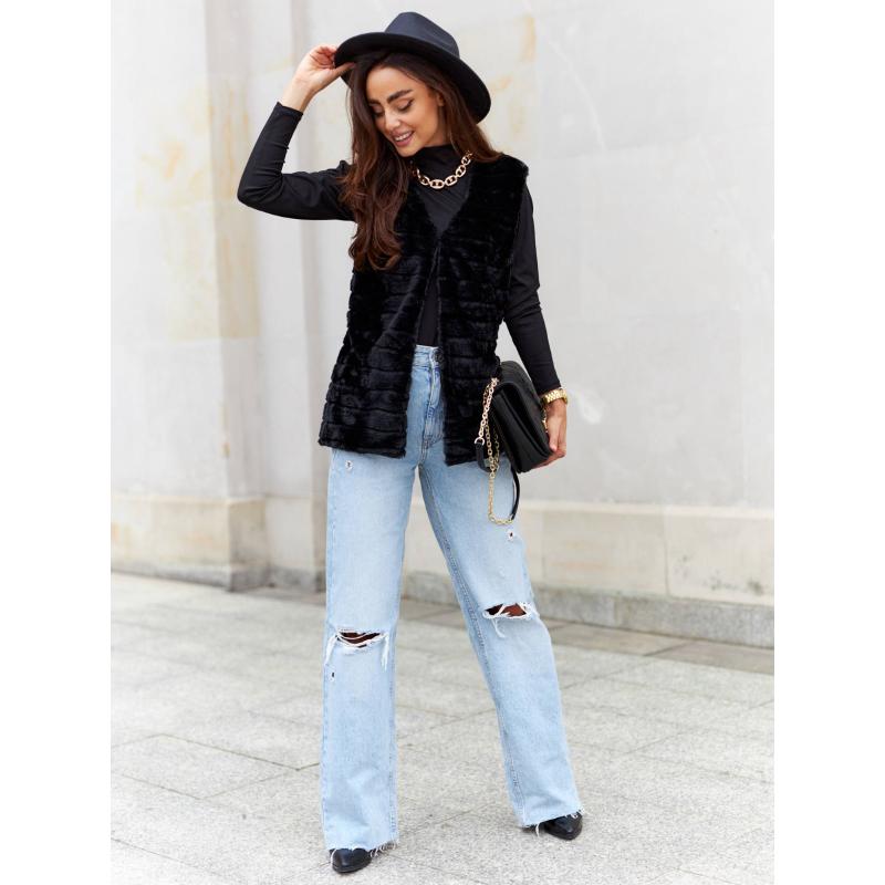 Dámská vesta VLR008 - černá