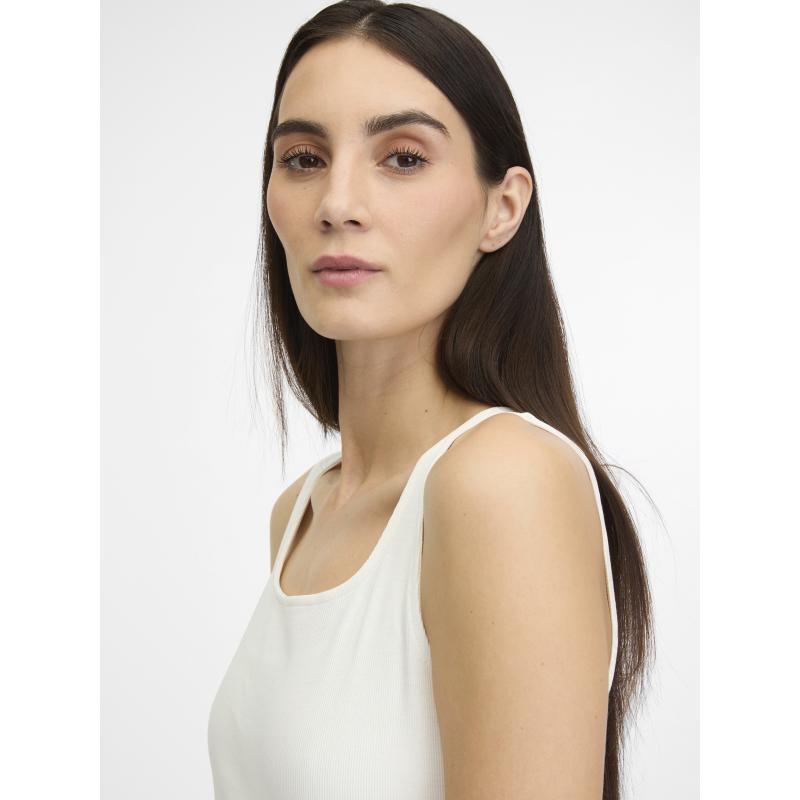 Bílé dámské tílko