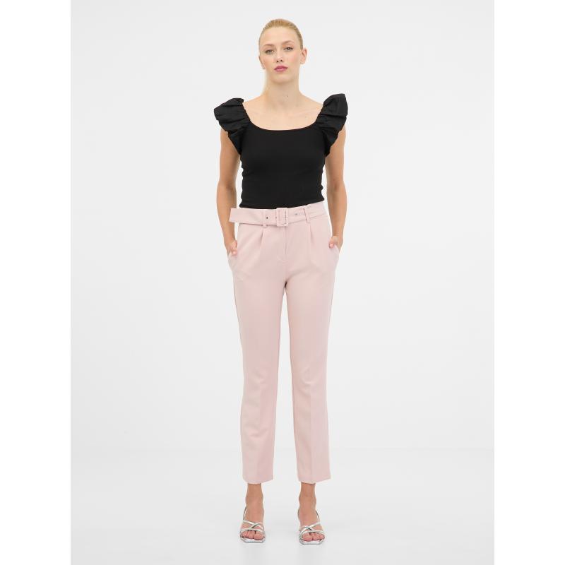 Világos rózsaszín női nadrág