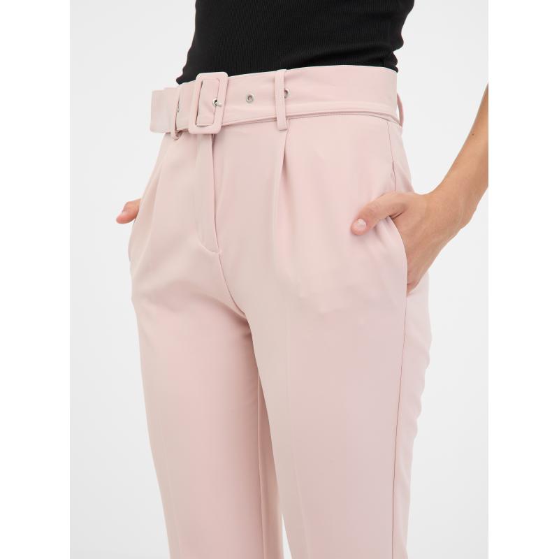 Világos rózsaszín női nadrág