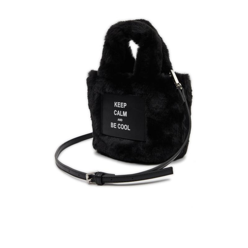 Fekete női kézitáska díszdobozban