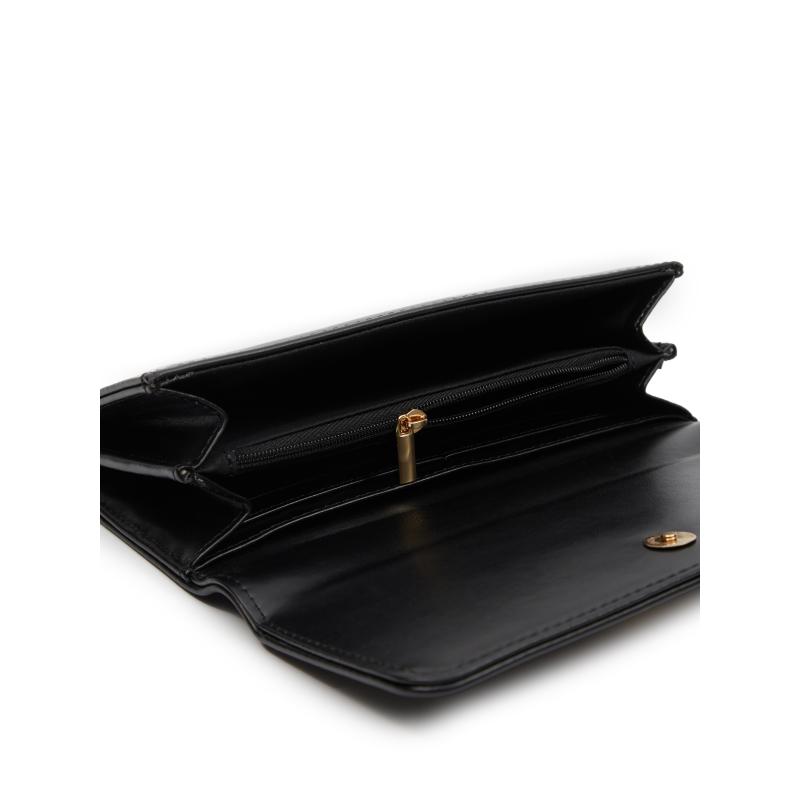 Fekete női pénztárca díszdobozban