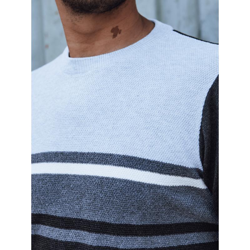 Pánský šedý svetr