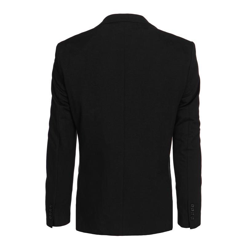 Pánské jednořadové sako černé