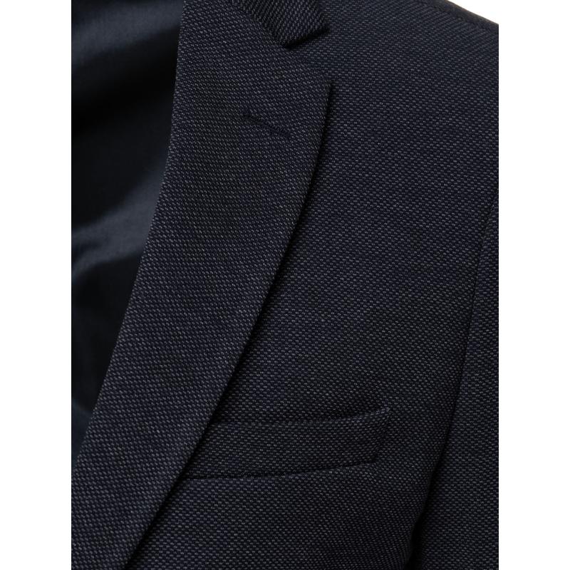 Pánské jednořadové sako námořnicky modré