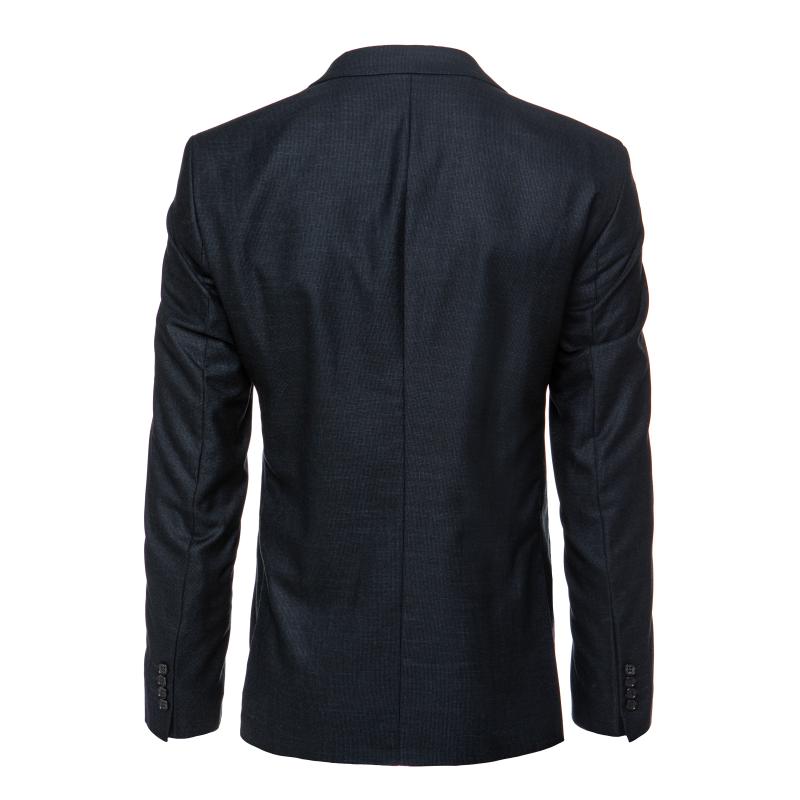 Pánské jednořadové sako námořnicky modré