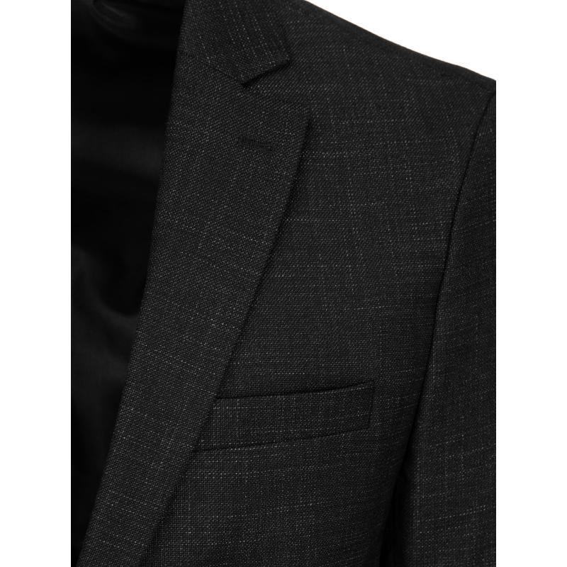 Pánské jednořadové sako černé