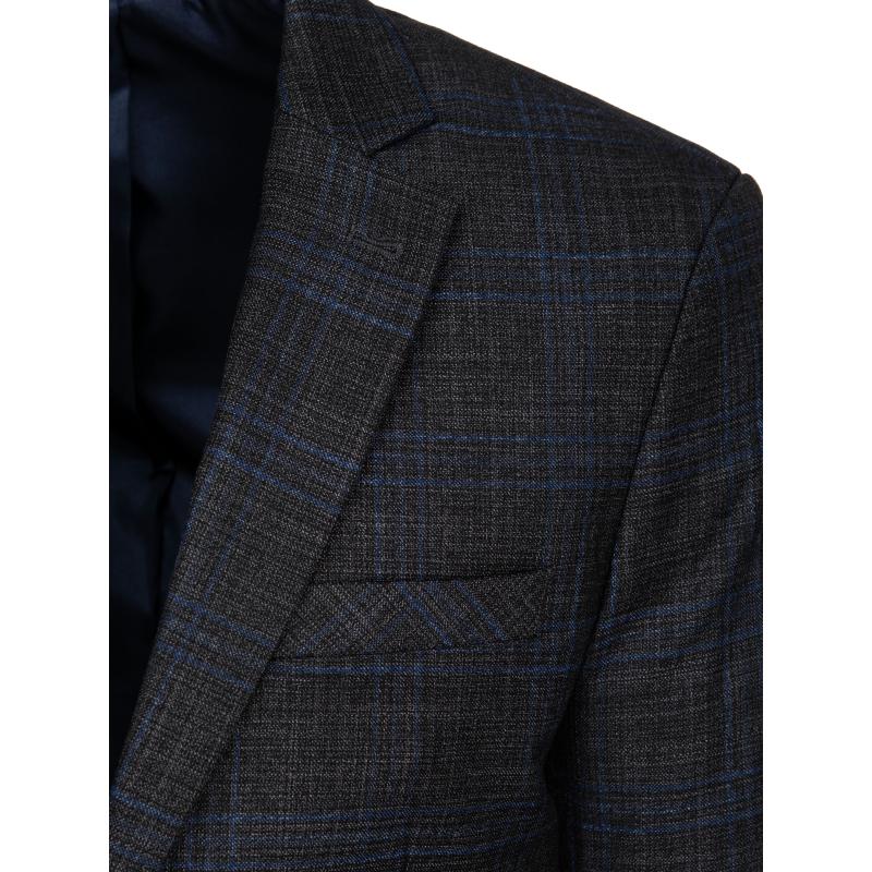 Férfi egyberészes szürke blézer