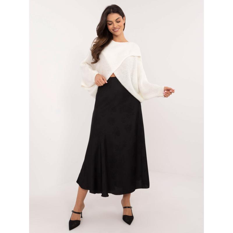 Ecru asymetrický oversize svetr OCH BELLA